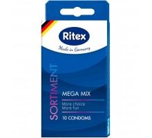 Микс презервативов RITEX SORTIMENT - 10 шт.