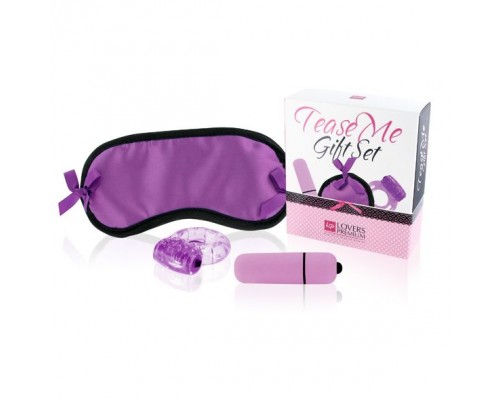 Фиолетовый любовный набор Tease Me Gift Set