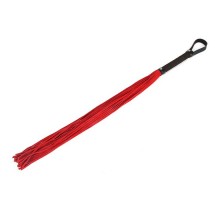 Мягкая плеть c красными шнурами SOFT RED LASH - 58 см.