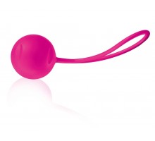Ярко-розовый вагинальный шарик Joyballs Trend Single