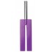 Фиолетовая П-образная шлёпалка Leather Slit Paddle - 35 см.
