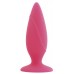 Розовая анальная втулка POPO Pleasure - 8,5 см.