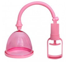 Розовая помпа для груди с одной чашечкой