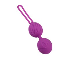 Фиолетовые вагинальные шарики Geisha Lastic Ball S 
