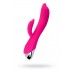 Розовый вибратор-кролик «Дрючка-Удовольствие» - 22 см.
