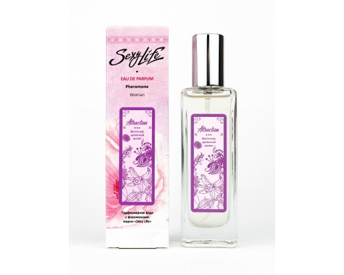 Женская парфюмерная вода с феромонами Sexy Life Attraction - 30 мл.