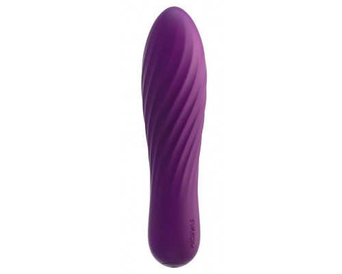Фиолетовая вибропуля Tulip - 10,6 см.
