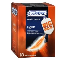Особо тонкие презервативы Contex Lights - 18 шт.