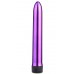 Фиолетовый классический вибратор - 18 см.