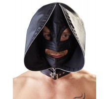 Двухслойный шлем-маска с отверстиями для глаз и рта
