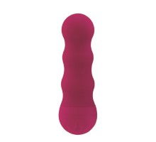 Розовый вибромассажёр Dream Massagers Ripple Vibes - 11 см.