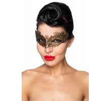 Золотистая карнавальная маска  Денеб 