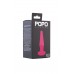 Розовая анальная втулка POPO Pleasure - 12,1 см.
