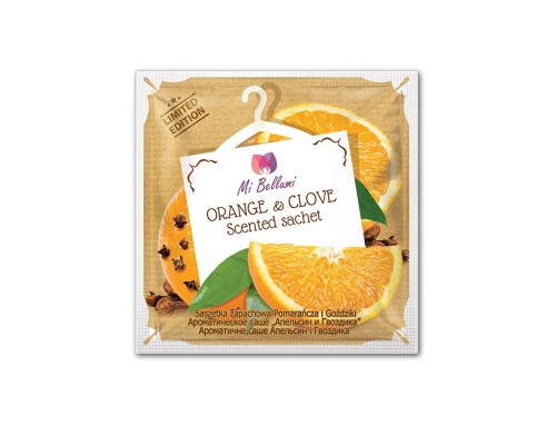Ароматическое саше для дома с ароматом апельсина и гвоздики