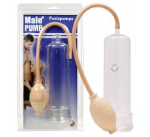 Прозрачная вакуумная помпа Male Pump с уплотнительным кольцом