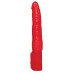 Красный вибратор Red Push с возвратно-поступательными движениями - 19,5 см.