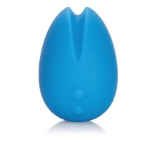 Голубой вибромассажер Mini Marvels Silicone Marvelous Eggciter