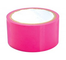 Розовая липкая лента для фиксации Sex Please! Dominate Me Self-Adhesive Bondage Tape