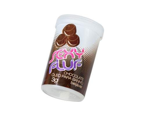 Масло для ванны и массажа SEXY FLUF с ароматом шоколада - 2 капсулы (3 гр.)