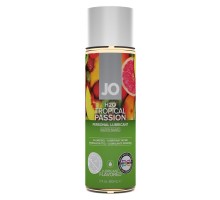 Лубрикант на водной основе с ароматом тропических фруктов JO Flavored Tropical Passion - 60 мл.