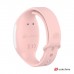 Розовое виброяйцо с нежно-розовым пультом-часами Wearwatch Egg Wireless Watchme