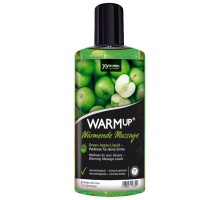 Массажное масло WARMup Green Apple с ароматом яблока - 150 мл.