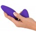 Фиолетовая анальная вибропробка RC Butt Plug - 14,5 см.