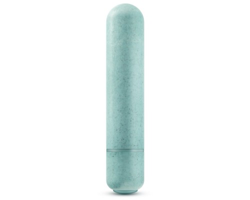 Нежно-голубая вибропуля Eco Bullet
