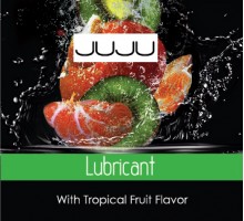 Пробник съедобного лубриканта JUJU с ароматом тропический фруктов - 3 мл.