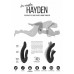 Чёрный хай-тек вибратор для пар Hayden - 15,2 см.