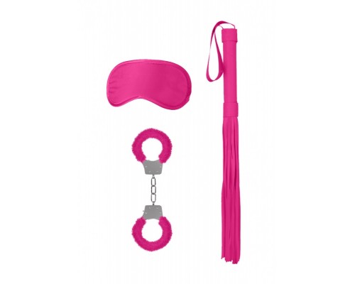 Розовый набор для бондажа Introductory Bondage Kit №1