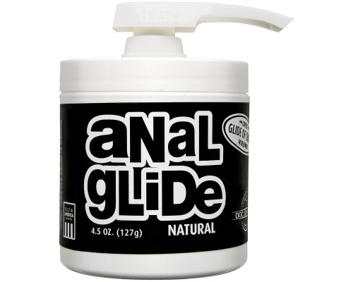 Анальная смазка на жировой основе Anal Glide Natural Lubricant - 133 мл.