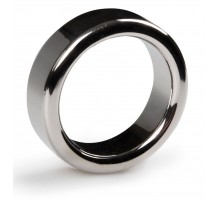Серебристое эрекционное кольцо Heavy Cock Ring Size M