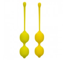 Набор вагинальных шариков-лимонов Kegel Training Set Lemon