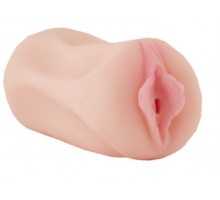 Мастурбатор-вагина с нежно-розовыми малыми губами