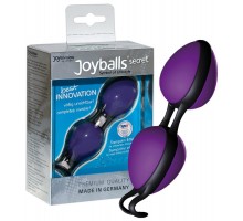Фиолетовые вагинальные шарики Joyballs secret 