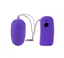 Фиолетовое виброяйцо с дистанционным управлением 