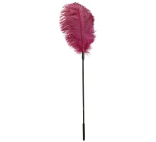 Розовое перышко для щекотания - 62 см.