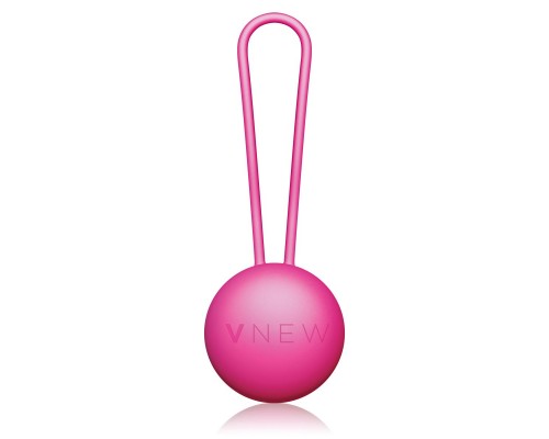 Розовый вагинальный шарик VNEW level 1
