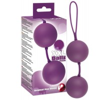 Фиолетовые вагинальные шарики XXL Balls