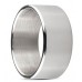 Серебристое эрекционное кольцо Sinner Wide metal head-ring Size L