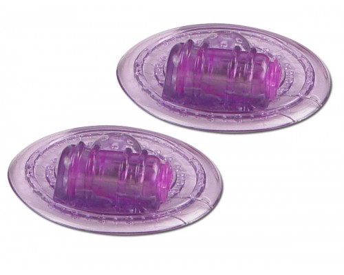 Фиолетовые вибромассажеры для груди