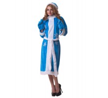 Голубой костюм Снегурочки