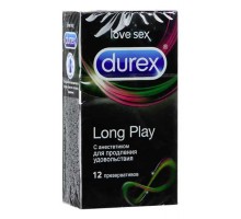 Презервативы для продления удовольствия Durex Long Play - 12 шт.