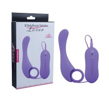 Фиолетовый вибростимулятор простаты Prostate Stimulator-Lover - 13 см.