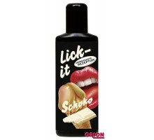 Съедобная смазка Lick It с ароматом белого шоколада - 50 мл.