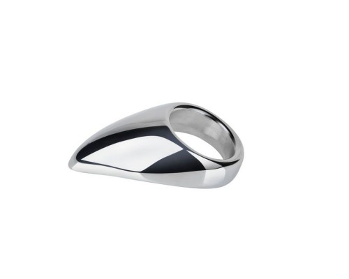 Эрекционное кольцо с металлическим языком Teadrop (размер M)