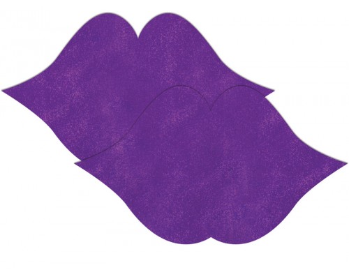 Фиолетовые пестисы в форме губ