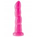 Ярко-розовый анальный стимулятор 6  Twister - 16,5 см.
