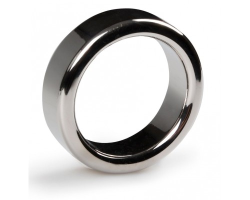 Серебристое эрекционное кольцо Heavy Cock Ring Size S